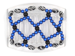 African Butterfly Thick Hair Comb - Ndalena Clear 59