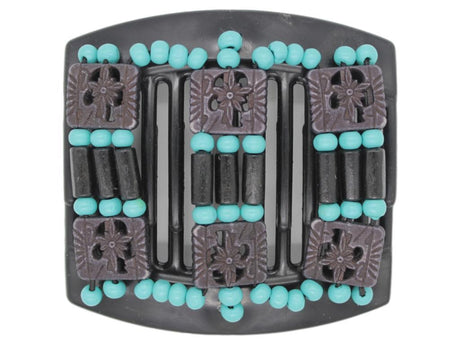 African Butterfly Thick Hair Comb - Tripla Black 17