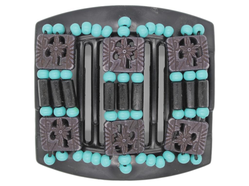 African Butterfly Thick Hair Comb - Tripla Black 17
