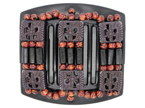 African Butterfly Thick Hair Comb - Tripla Black 18