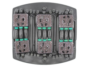 African Butterfly Thick Hair Comb - Tripla Black 19