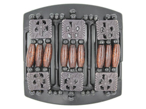 African Butterfly Thick Hair Comb - Tripla Black 24