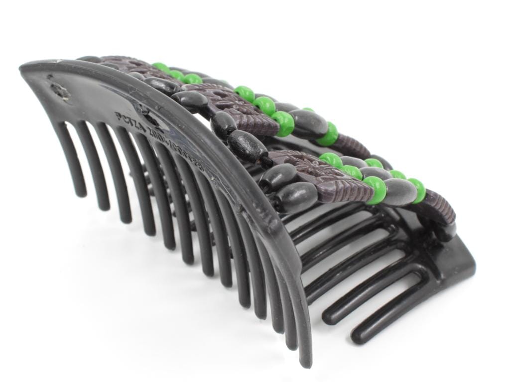 African Butterfly Thick Hair Comb - Tripla Black 41