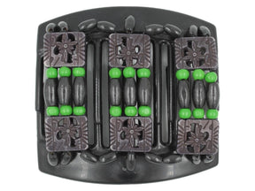 African Butterfly Thick Hair Comb - Tripla Black 41
