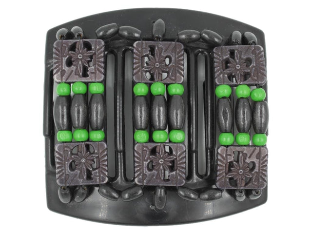 African Butterfly Thick Hair Comb - Tripla Black 41