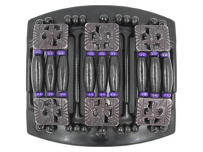 African Butterfly Thick Hair Comb - Tripla Black 42