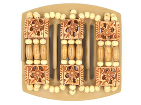 African Butterfly Thick Hair Comb - Tripla Blonde 14