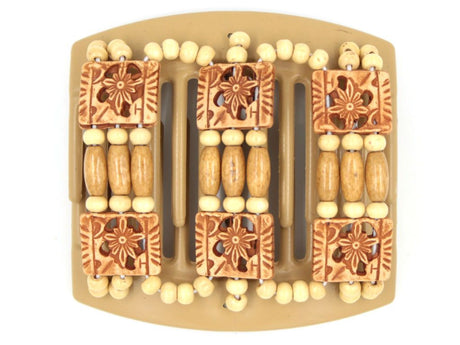 African Butterfly Thick Hair Comb - Tripla Blonde 14