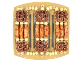 African Butterfly Thick Hair Comb - Tripla Blonde 16