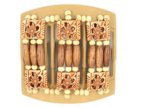African Butterfly Thick Hair Comb - Tripla Blonde 24