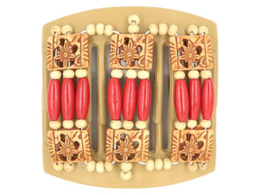 African Butterfly Thick Hair Comb - Tripla Blonde 29