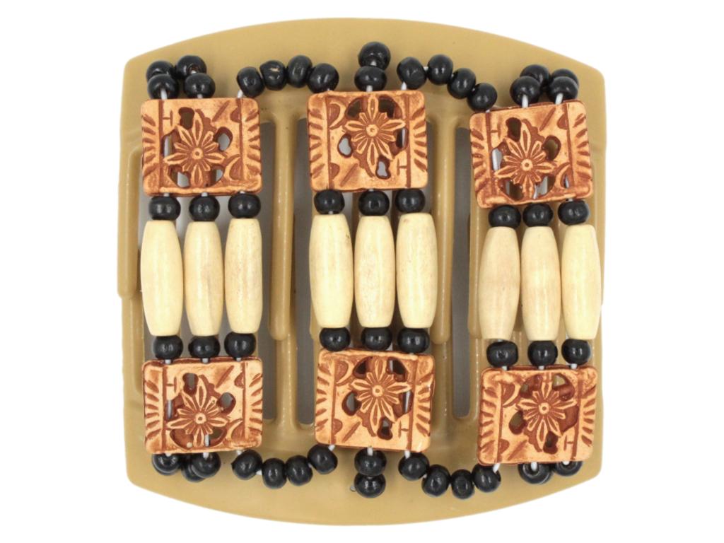 African Butterfly Thick Hair Comb - Tripla Blonde 37