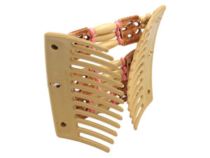 African Butterfly Thick Hair Comb - Tripla Blonde 44