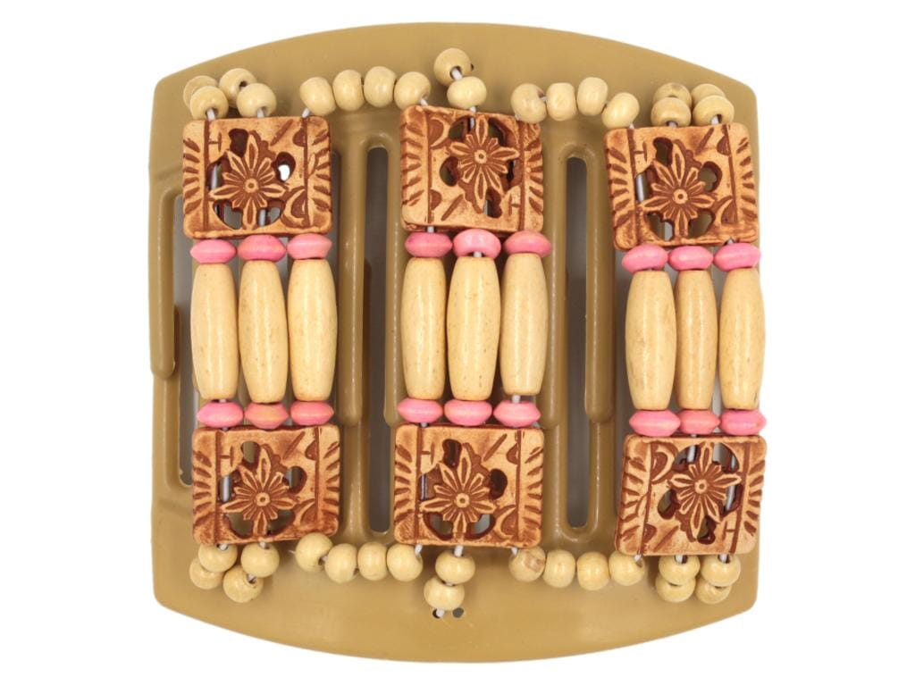 African Butterfly Thick Hair Comb - Tripla Blonde 44