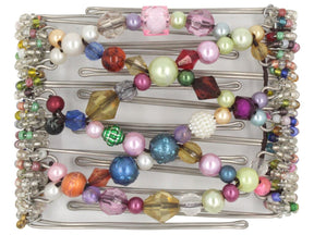 African Butterfly Wire Hair Clip - 7 Tong 403