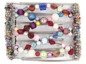 African Butterfly Wire Hair Clip - 7 Tong 406